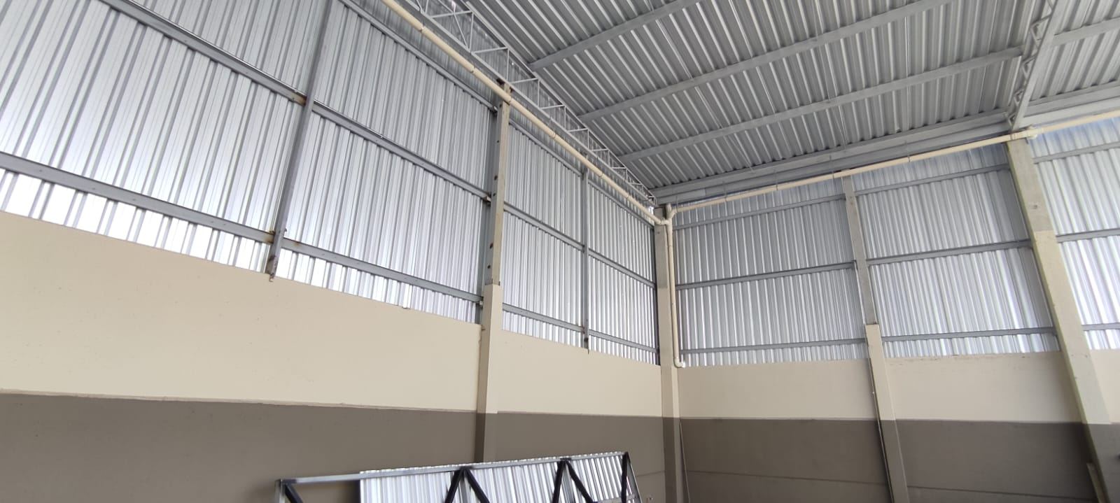 Montagem de barracão industrial — Ponta Grossa/PR