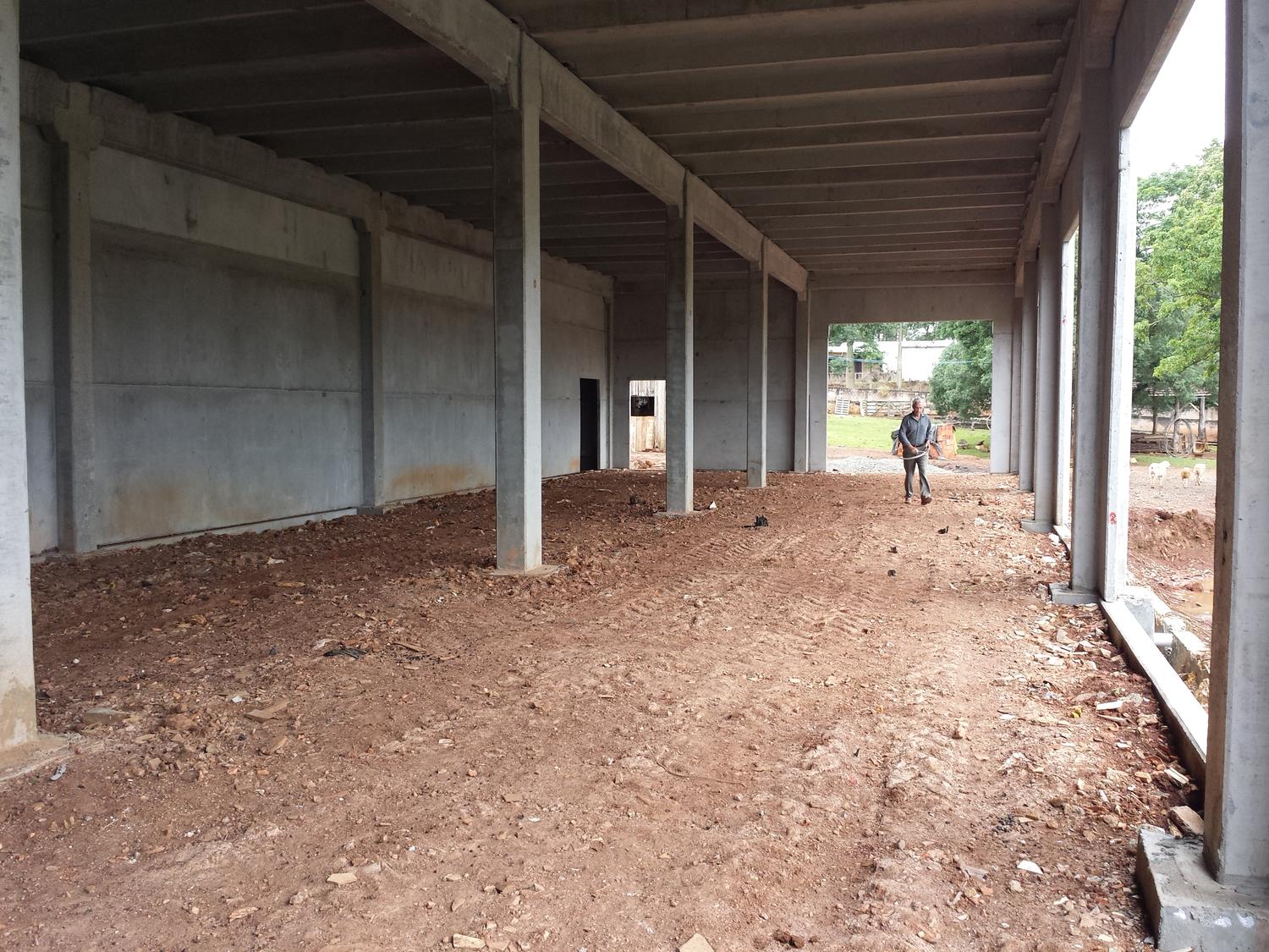 Montagem de barracão industrial — Ponta Grossa/PR (obra 2)