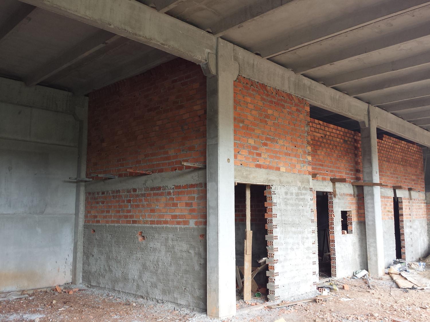 Montagem de barracão industrial — Ponta Grossa/PR (obra 2)