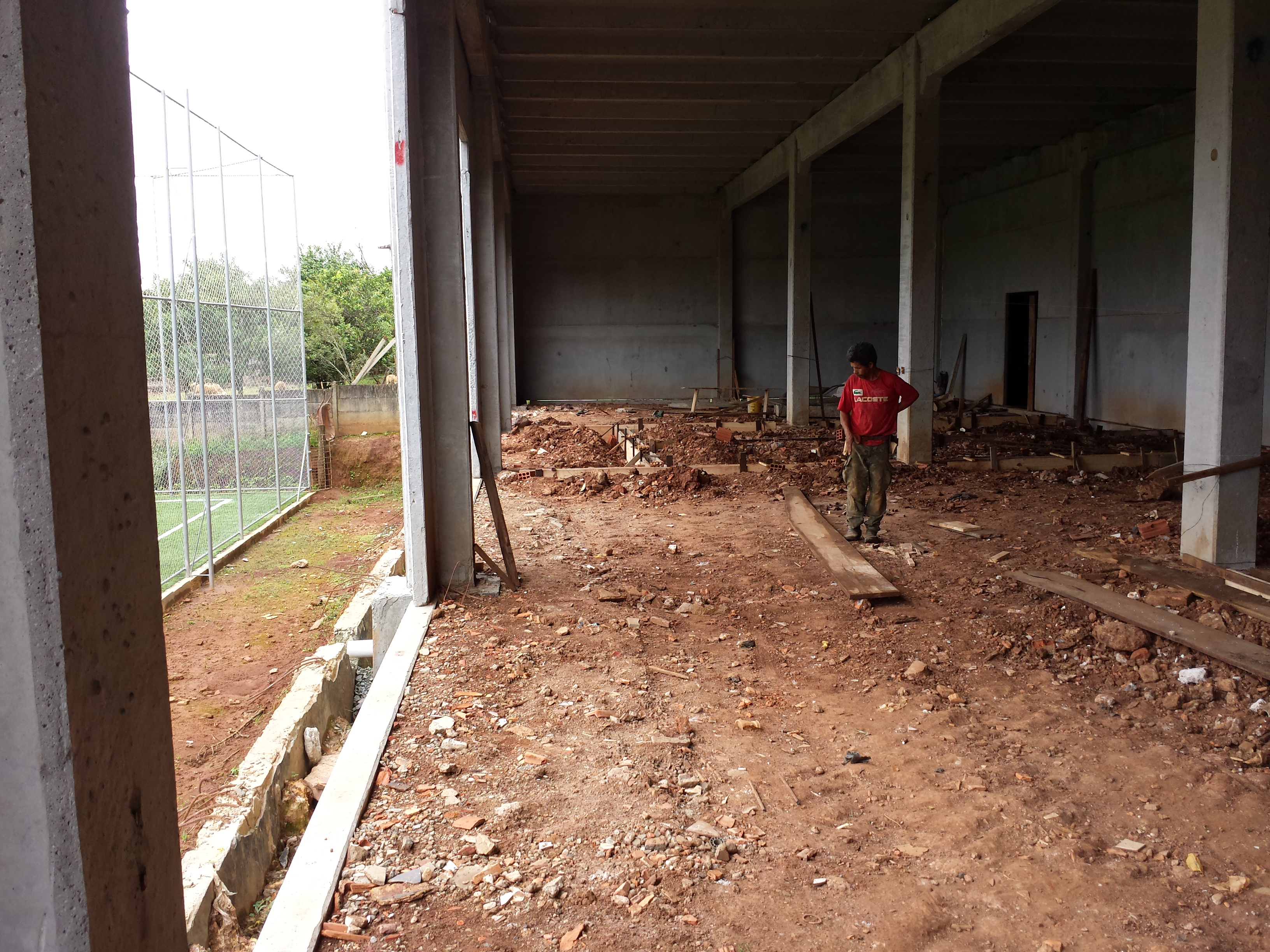 Montagem de barracão industrial — Ponta Grossa/PR (obra 2)