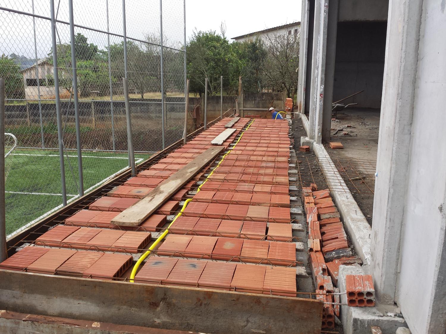 Montagem de barracão industrial — Ponta Grossa/PR (obra 2)