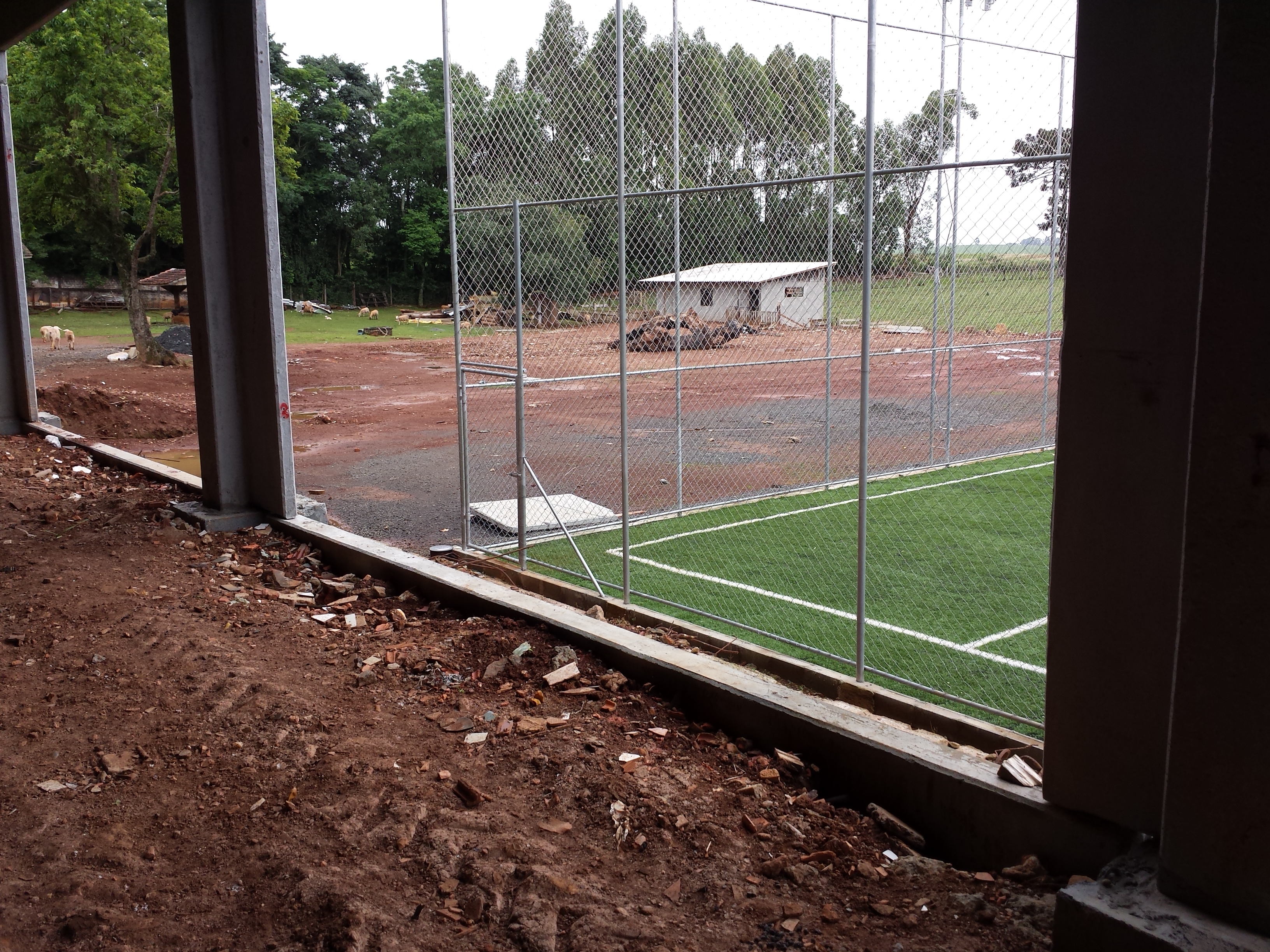 Montagem de barracão industrial — Ponta Grossa/PR (obra 2)