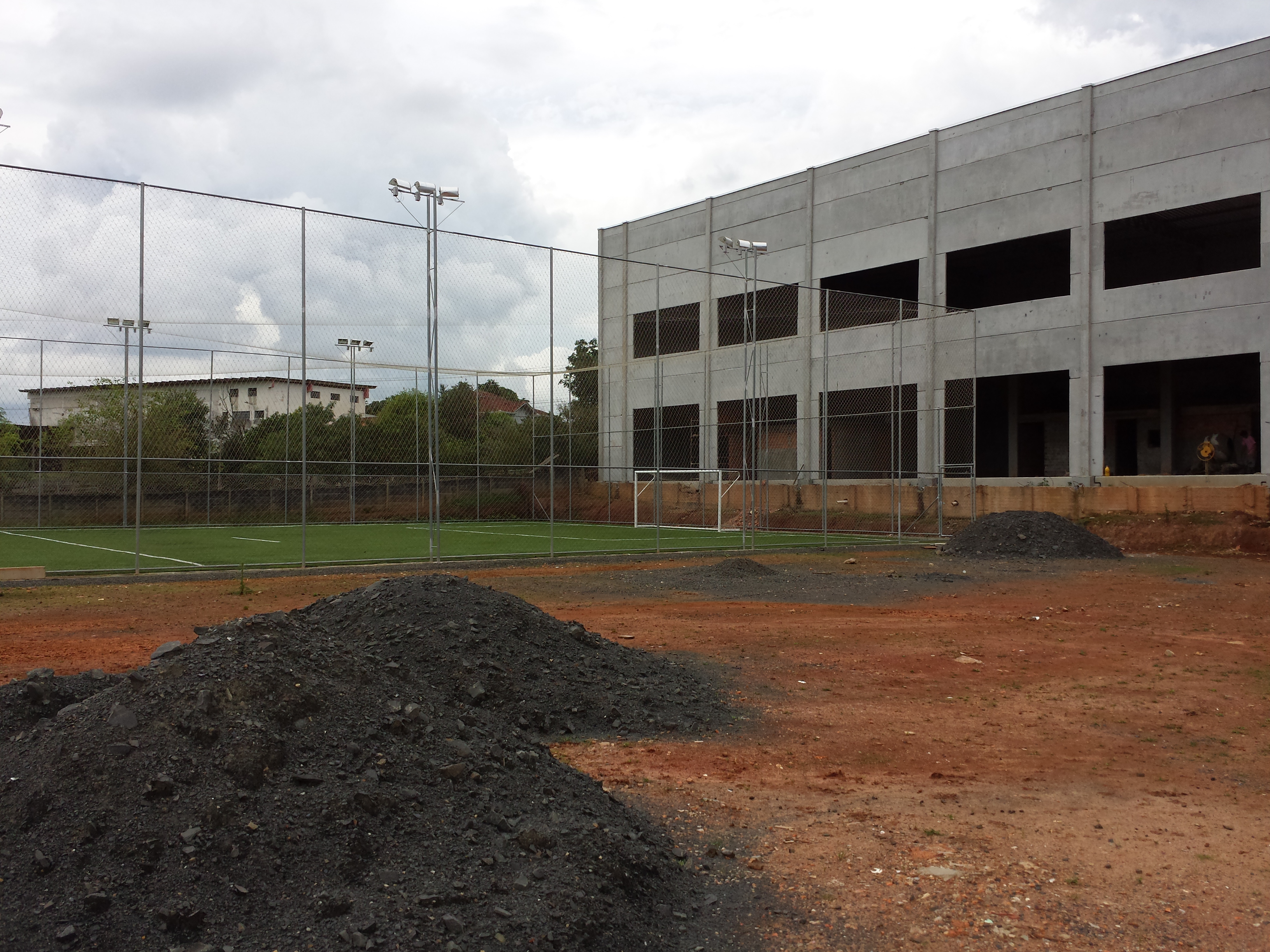 Montagem de barracão industrial — Ponta Grossa/PR (obra 2)