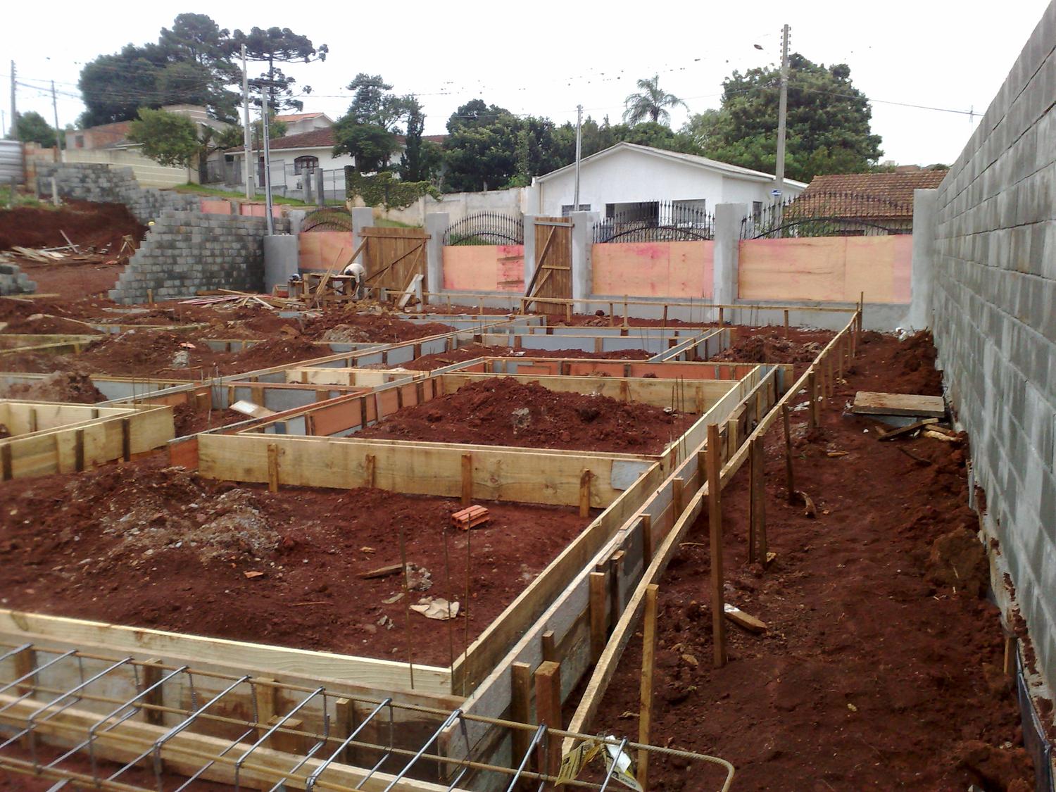 Obra residencial — Ponta Grossa/PR