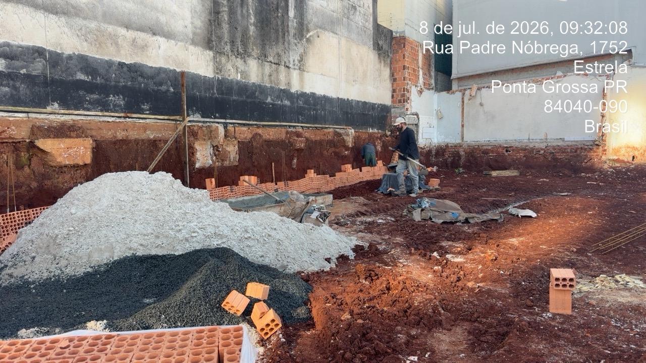 Acompanhamento técnico — Cliente 08, Ponta Grossa/PR