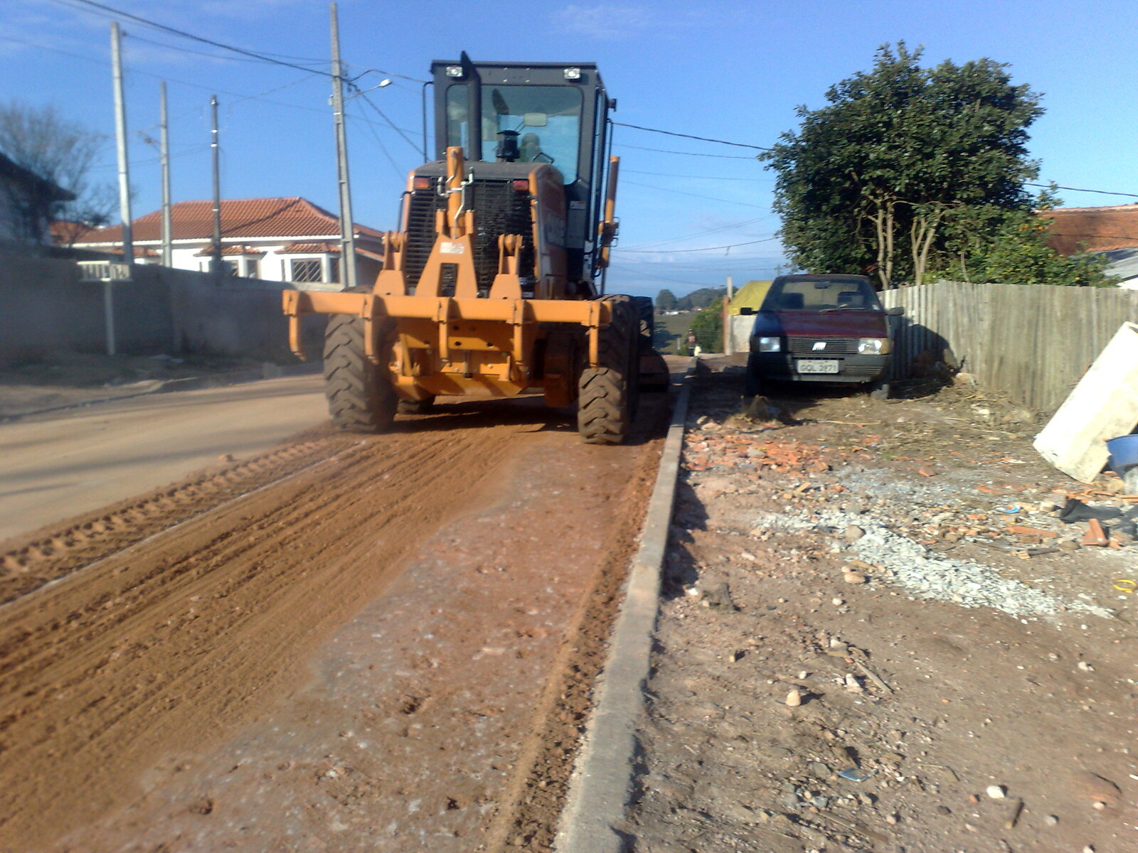 Pavimentação de ruas — Castro/PR