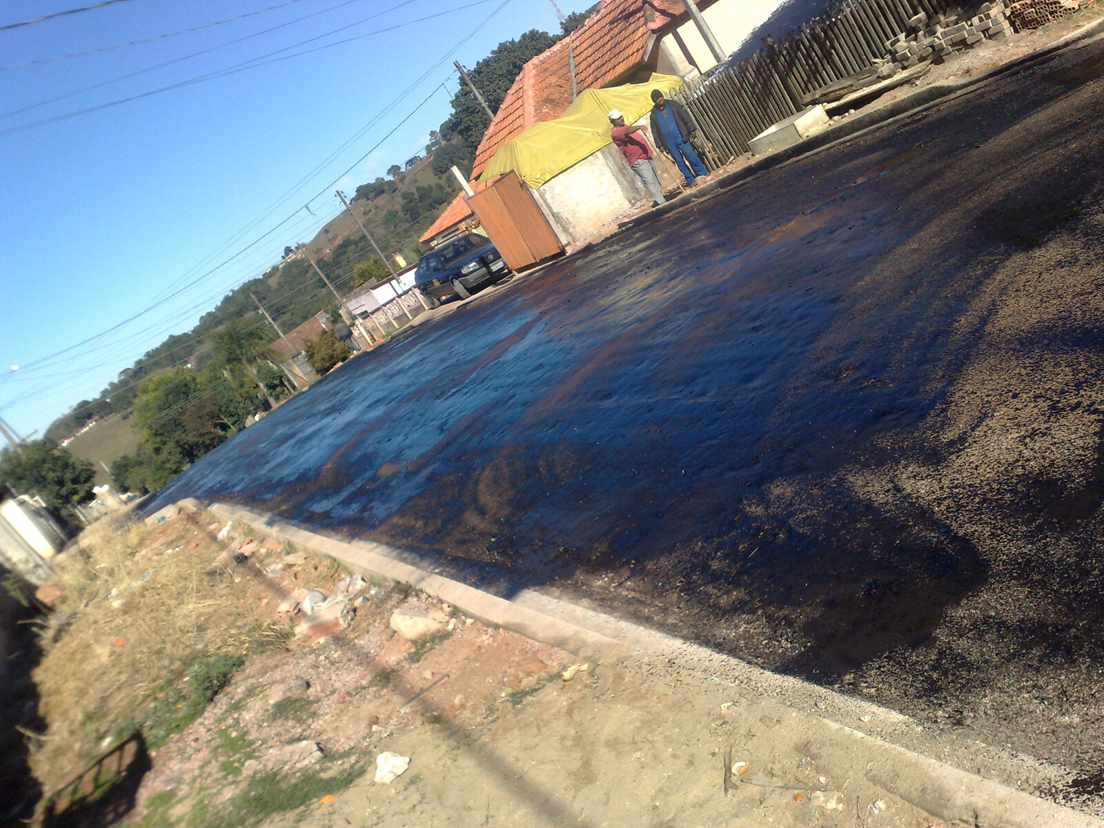 Pavimentação de ruas — Castro/PR