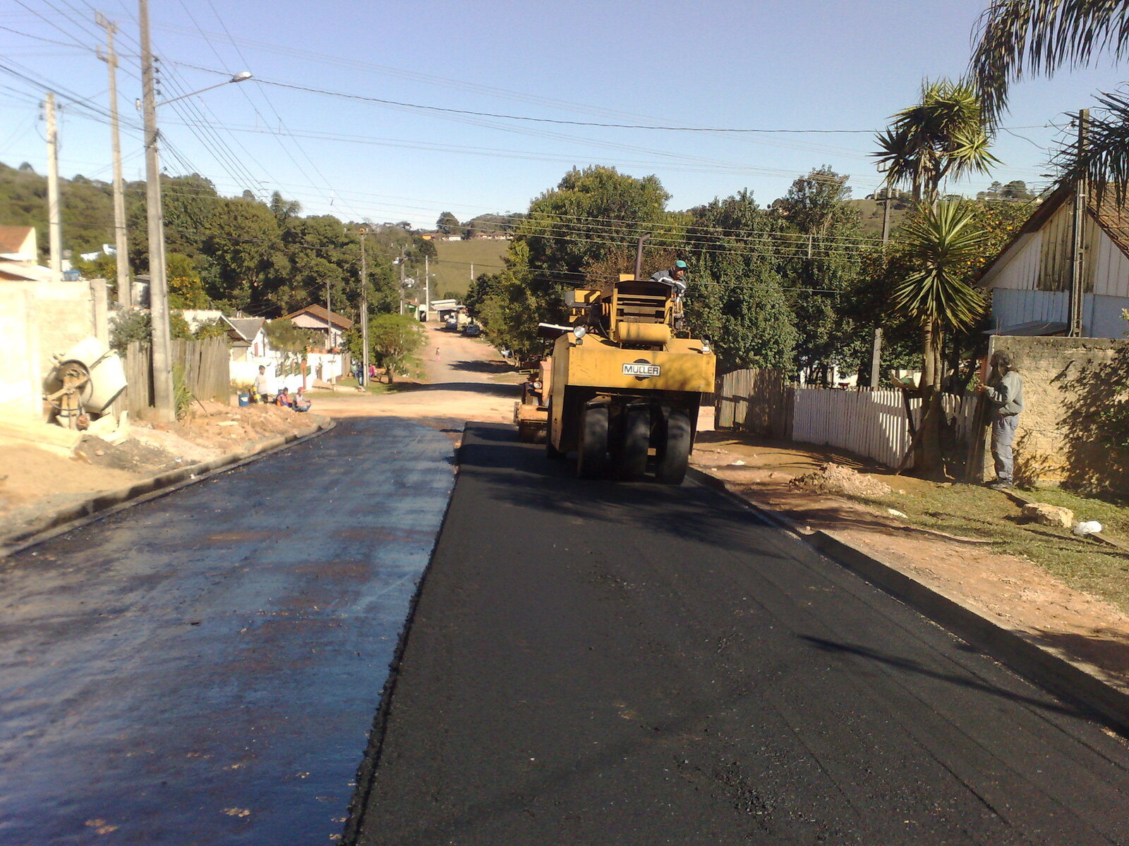 Pavimentação de ruas — Castro/PR