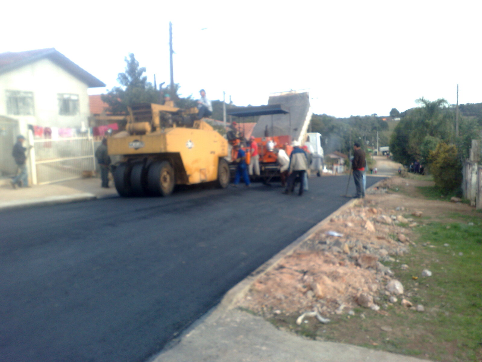 Pavimentação de ruas — Castro/PR