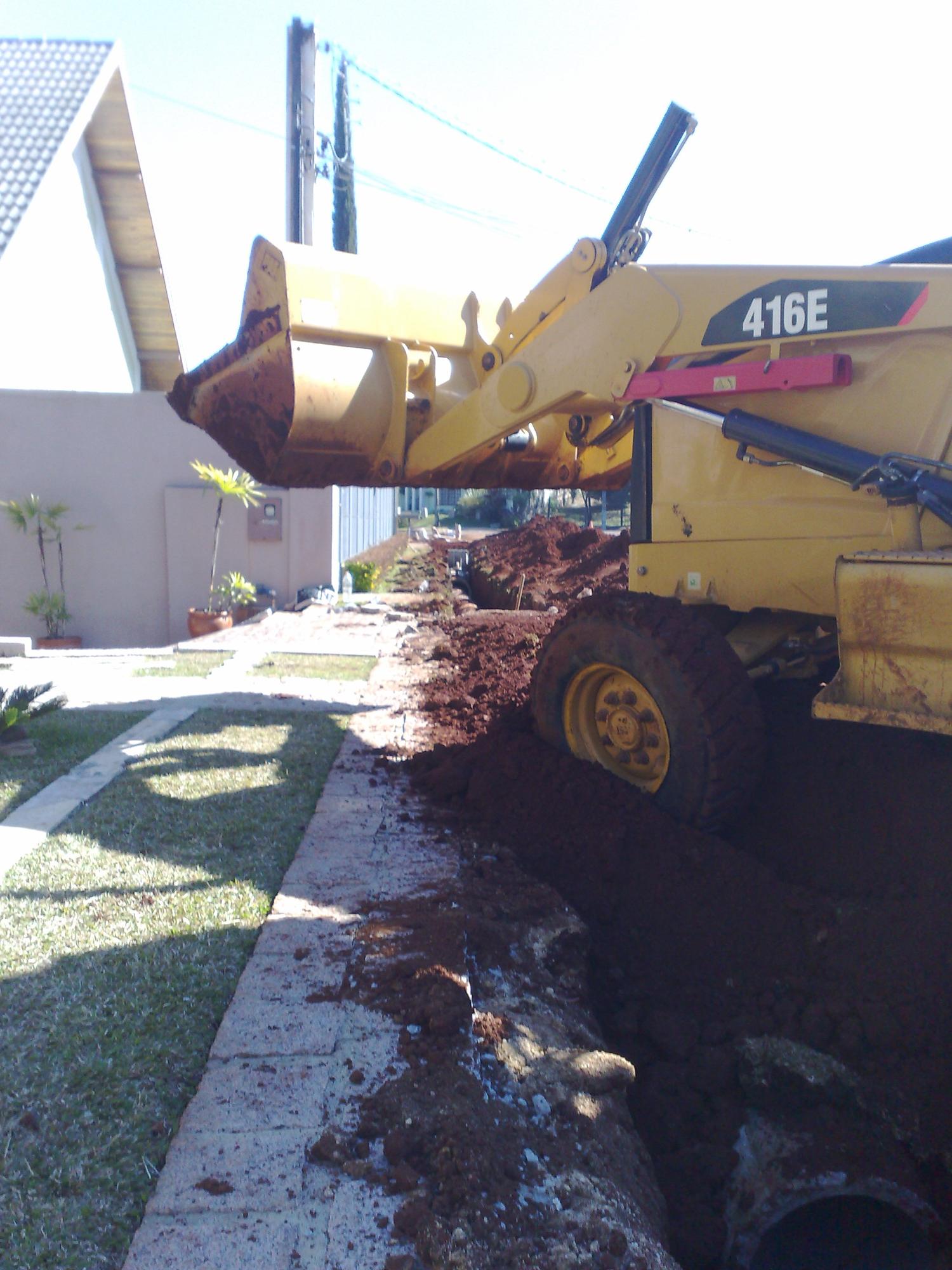 Obra de drenagem — Jardim América, Ponta Grossa/PR