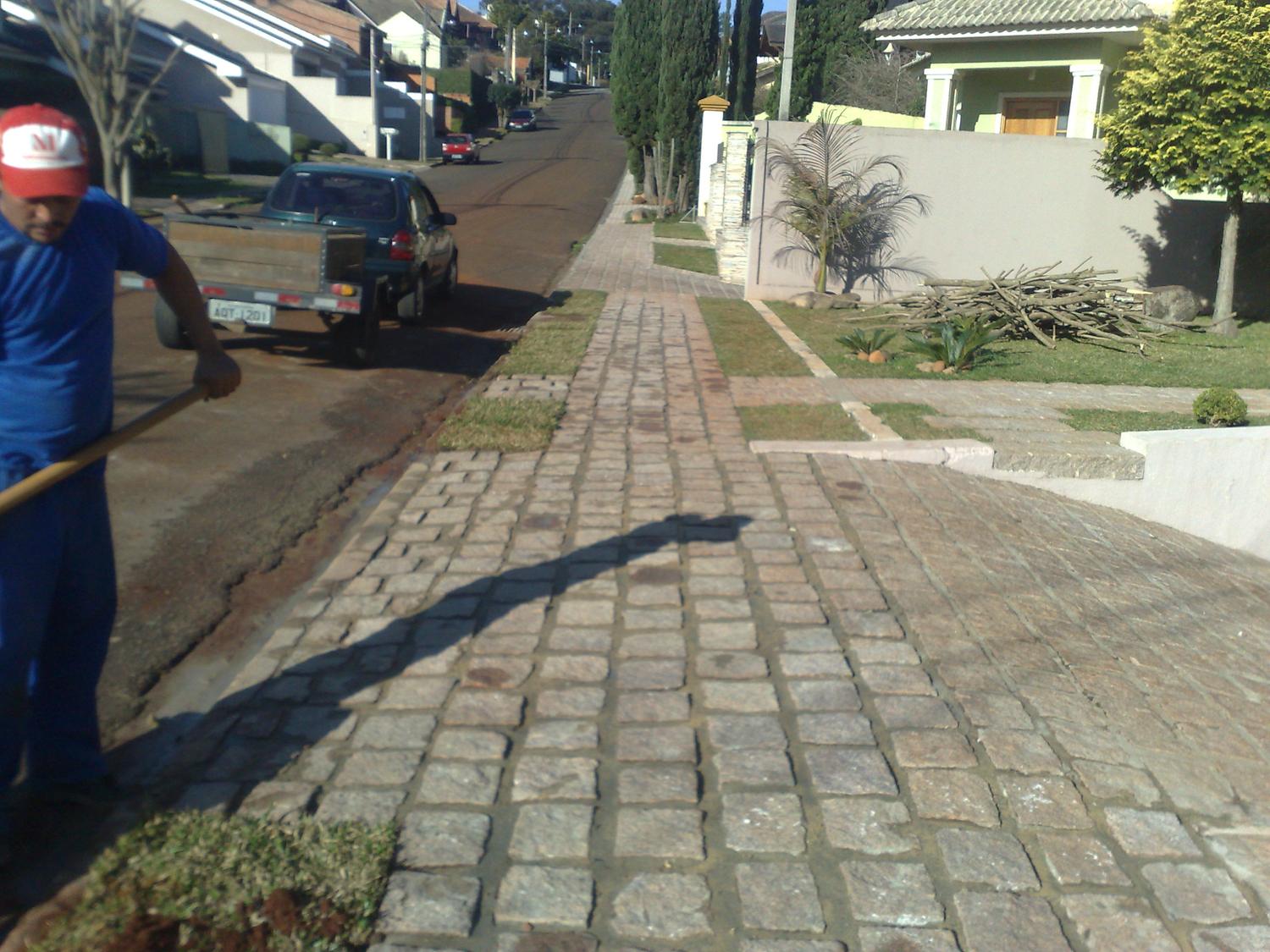 Obra de drenagem — Jardim América, Ponta Grossa/PR