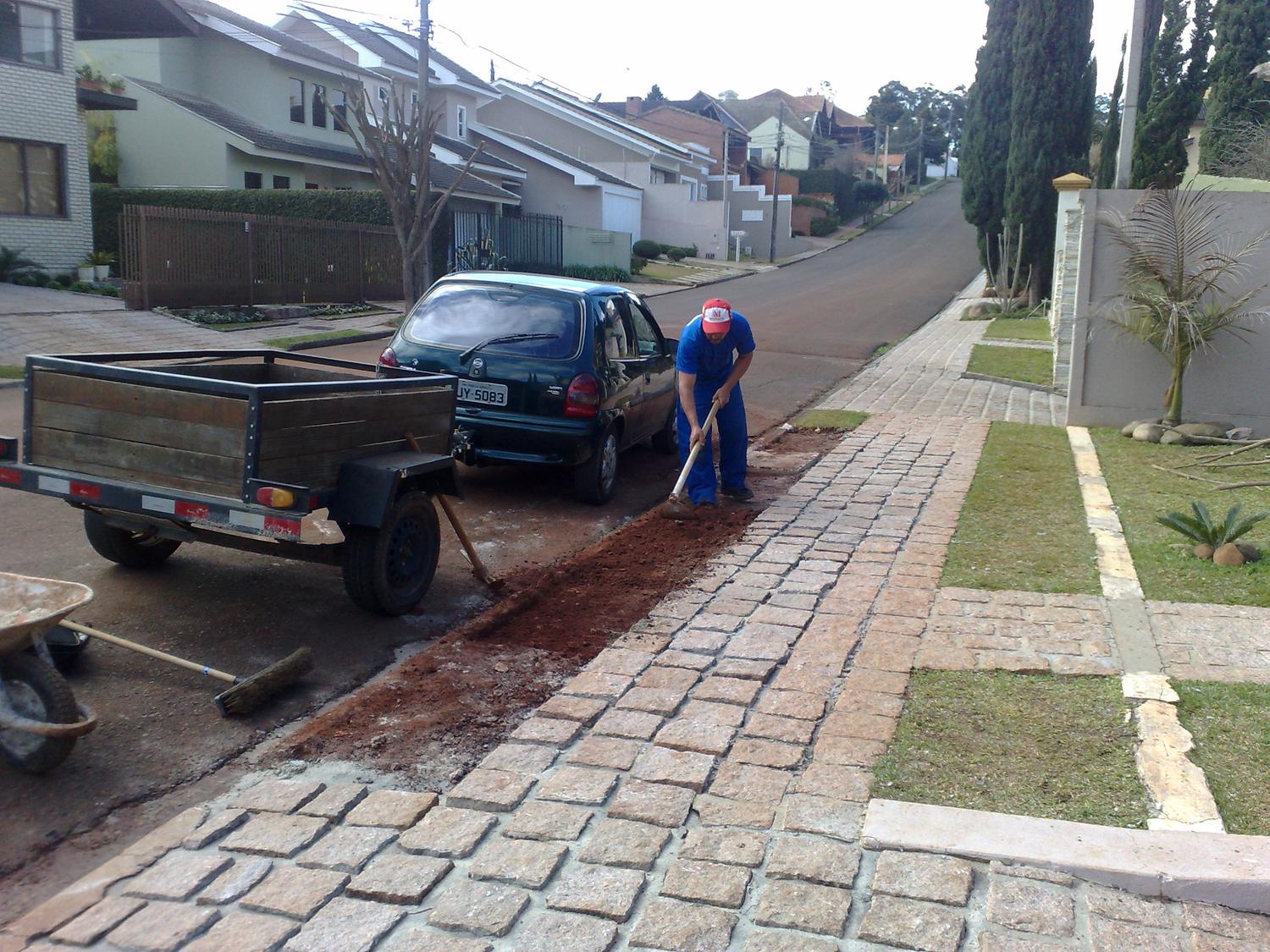 Obra de drenagem — Jardim América, Ponta Grossa/PR