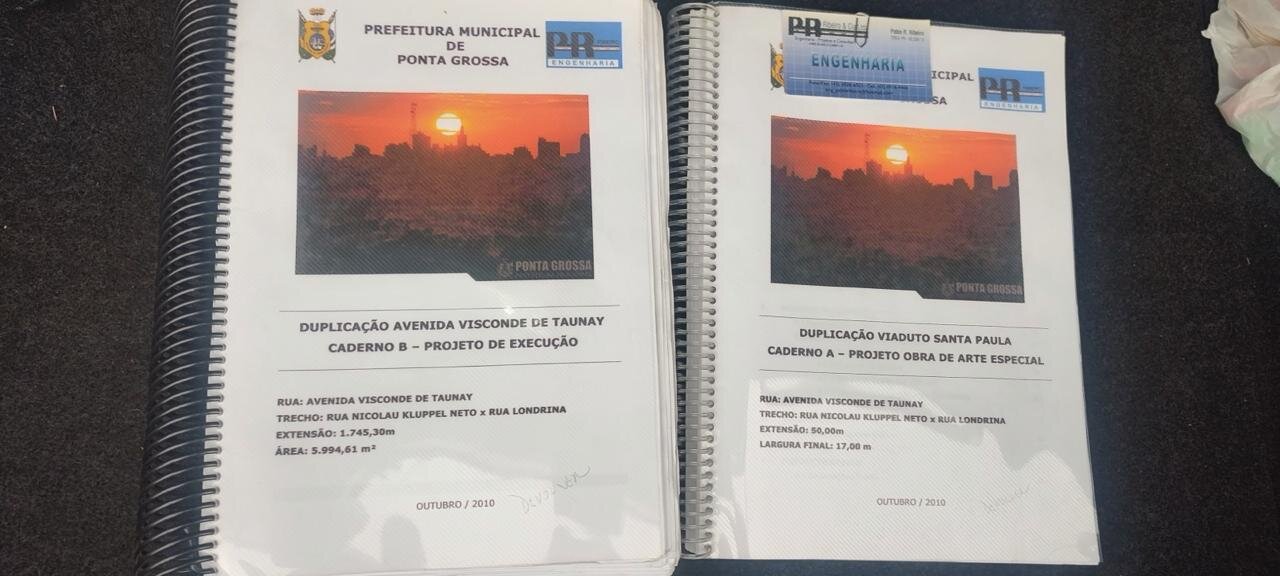 Projetos técnicos — traçado geométrico e obras de arte especiais