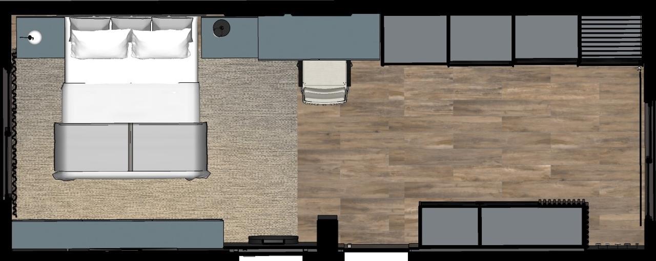Marcenaria — Quarto planejado (projeto 2)