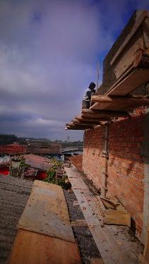 Obra residencial (sobrados) — Ponta Grossa/PR