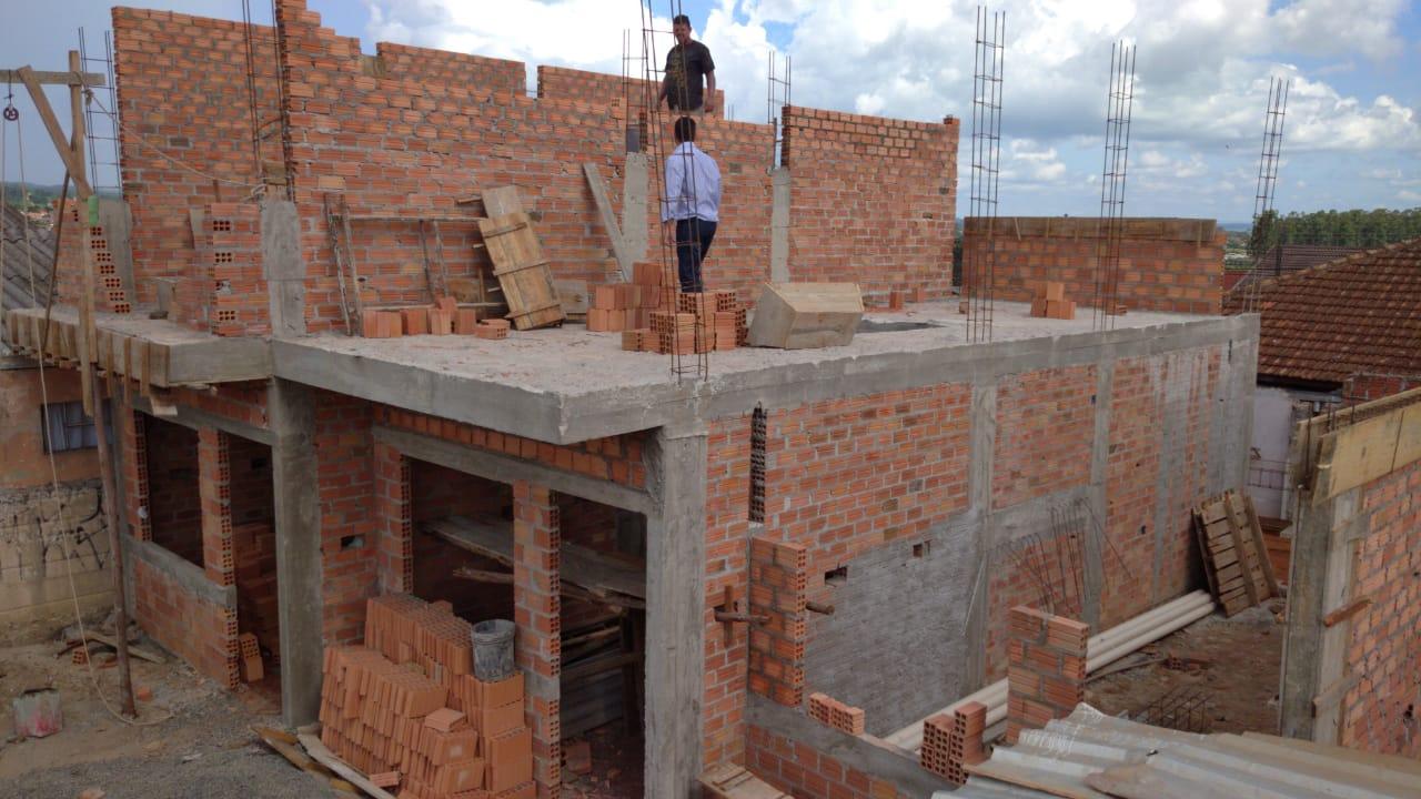 Obra residencial (sobrados) — Ponta Grossa/PR