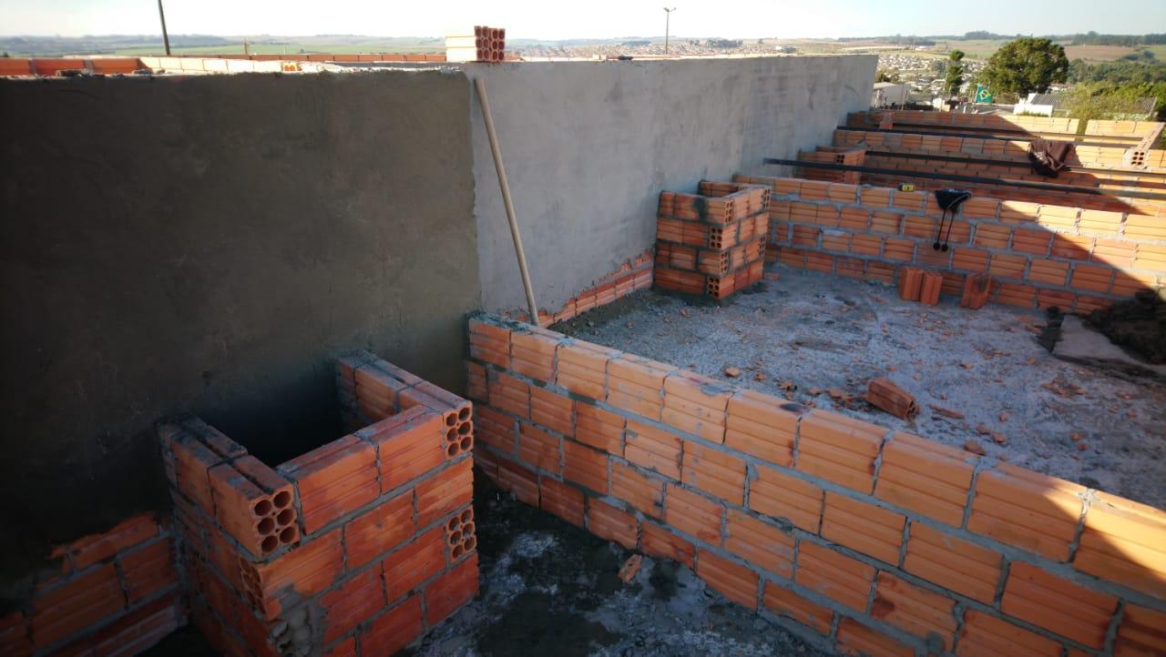 Obra residencial (sobrados) — Ponta Grossa/PR