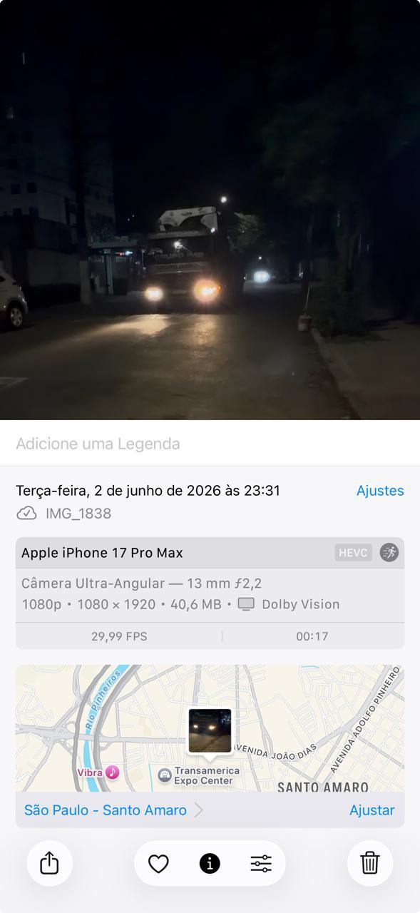 Acompanhamento técnico — Cliente 06, São Paulo/SP