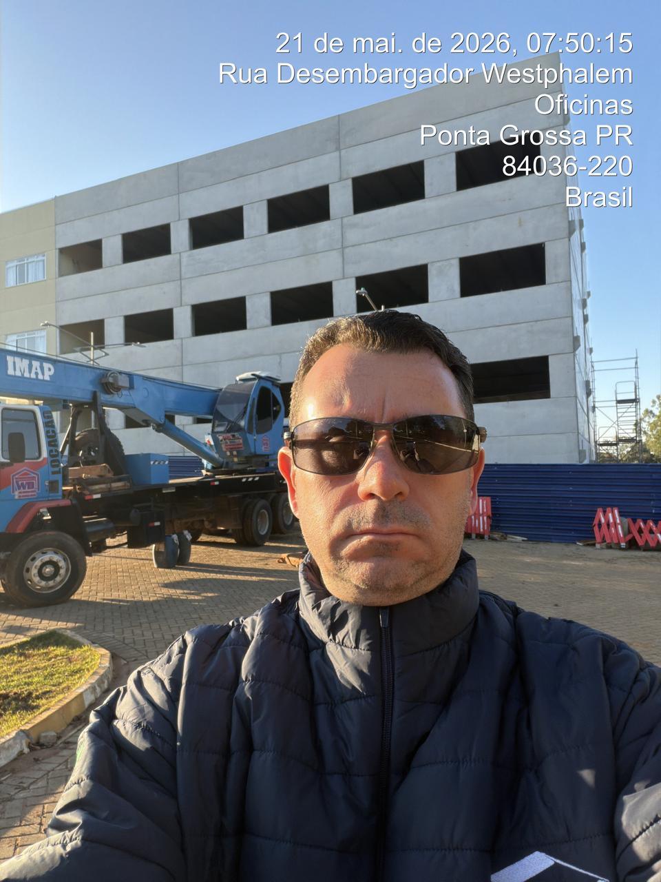 Acompanhamento técnico — Cliente 01, Ponta Grossa/PR